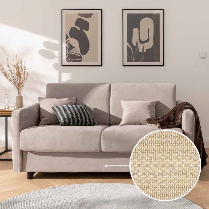 Schlafsofa Riva mit Alba | natur 