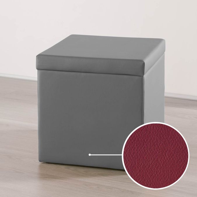 Cube seat Alea with Maine | burgundy 