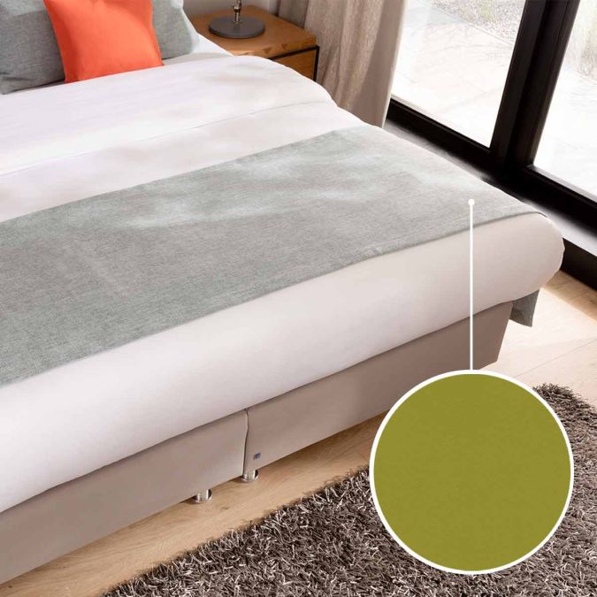 Bed plaid Fano with Manhattan | kiwi 