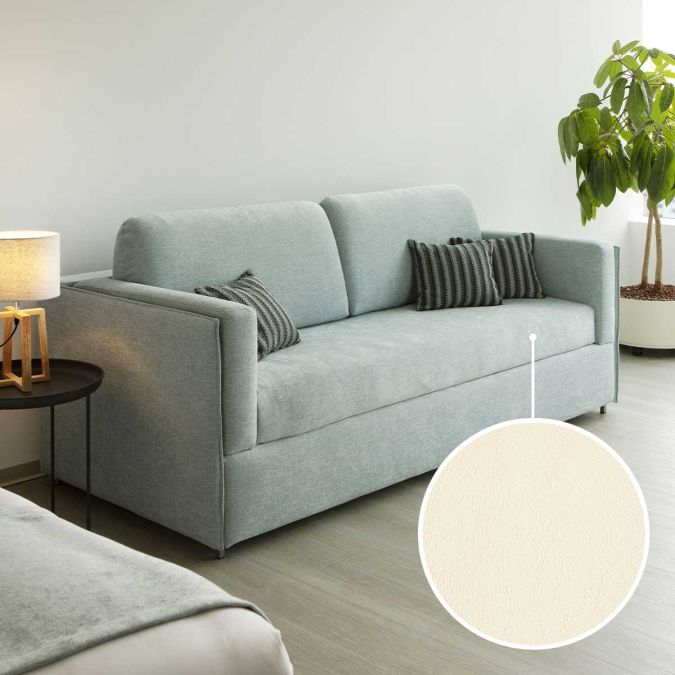 Sofa-bunk bed Meran with Padova Plus | white 