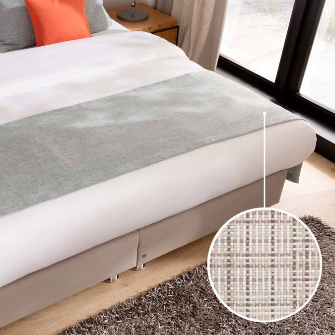 Bed plaid Fano with Paris | nature 