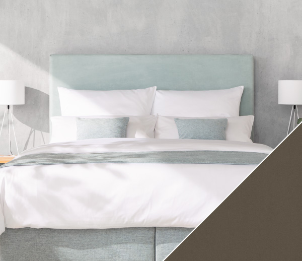 Decorative cushion cover without stand-up seam with Tunis | taupe 040x080 cm