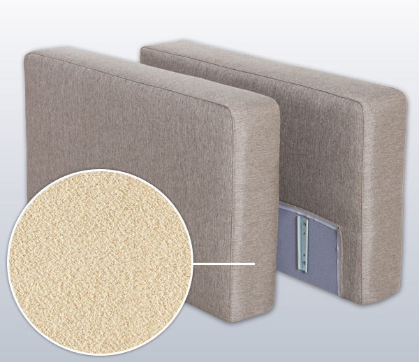 Armrest-Set with Ohio, Variation D | nature 