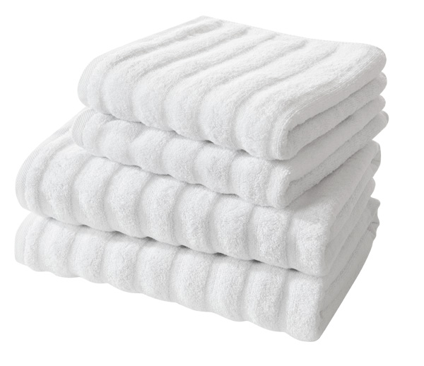 Twisted terry towel Hand towel Samos | white 050x100 cm