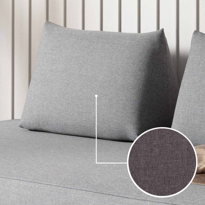Cushion Sirmione (for sofa bed) with Olbia | rosewood 
