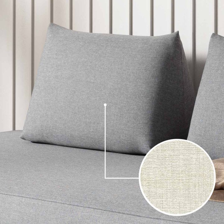 Cushion Sirmione (for sofa bed) with Sacramento | ivory 