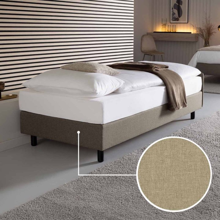 Beistellbett Grand Guest mit Bari | sand 