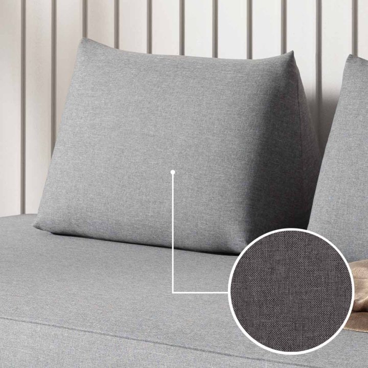Cushion Sirmione (for sofa bed) with Olbia | blue 