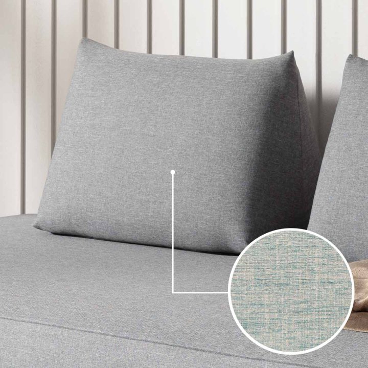Cushion Sirmione (for sofa bed) with Sacramento | blue 