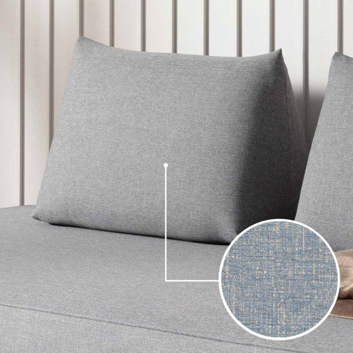 Cushion Sirmione (for sofa bed) with Sacramento | blue 