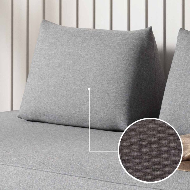 Cushion Sirmione (for sofa bed) with Olbia | beige-brown 