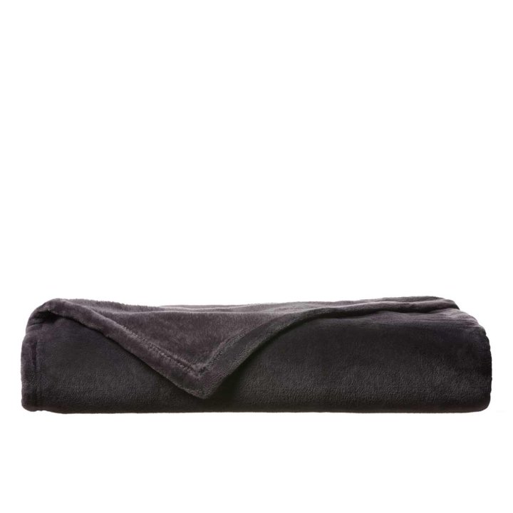 Fleecy blanket Polarfleece | anthracite 