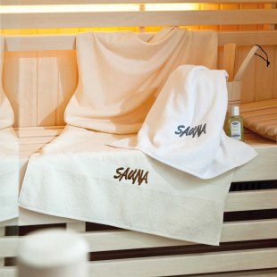 Saunatuch Alicante | weiss 