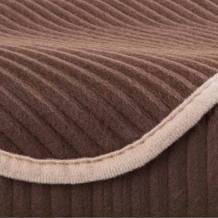 Fleece-Decke Stola | kakao 