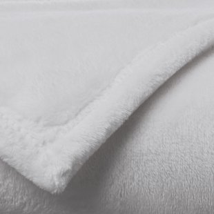 Fleece-Decke Polarfleece | silber  2