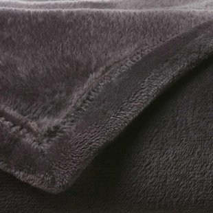 Fleece-Decke Polarfleece | anthrazit 