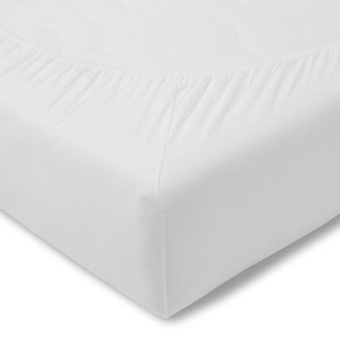 Quality fitted sheet Feinjersey 30 cm | white 