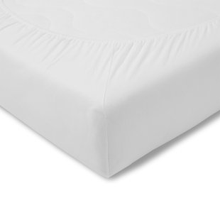 Quality fitted sheet Feinjersey 23 cm | white 