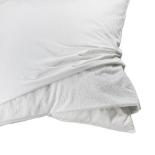 Anti-allergenic hygienic pillow cover Perlasan | white 