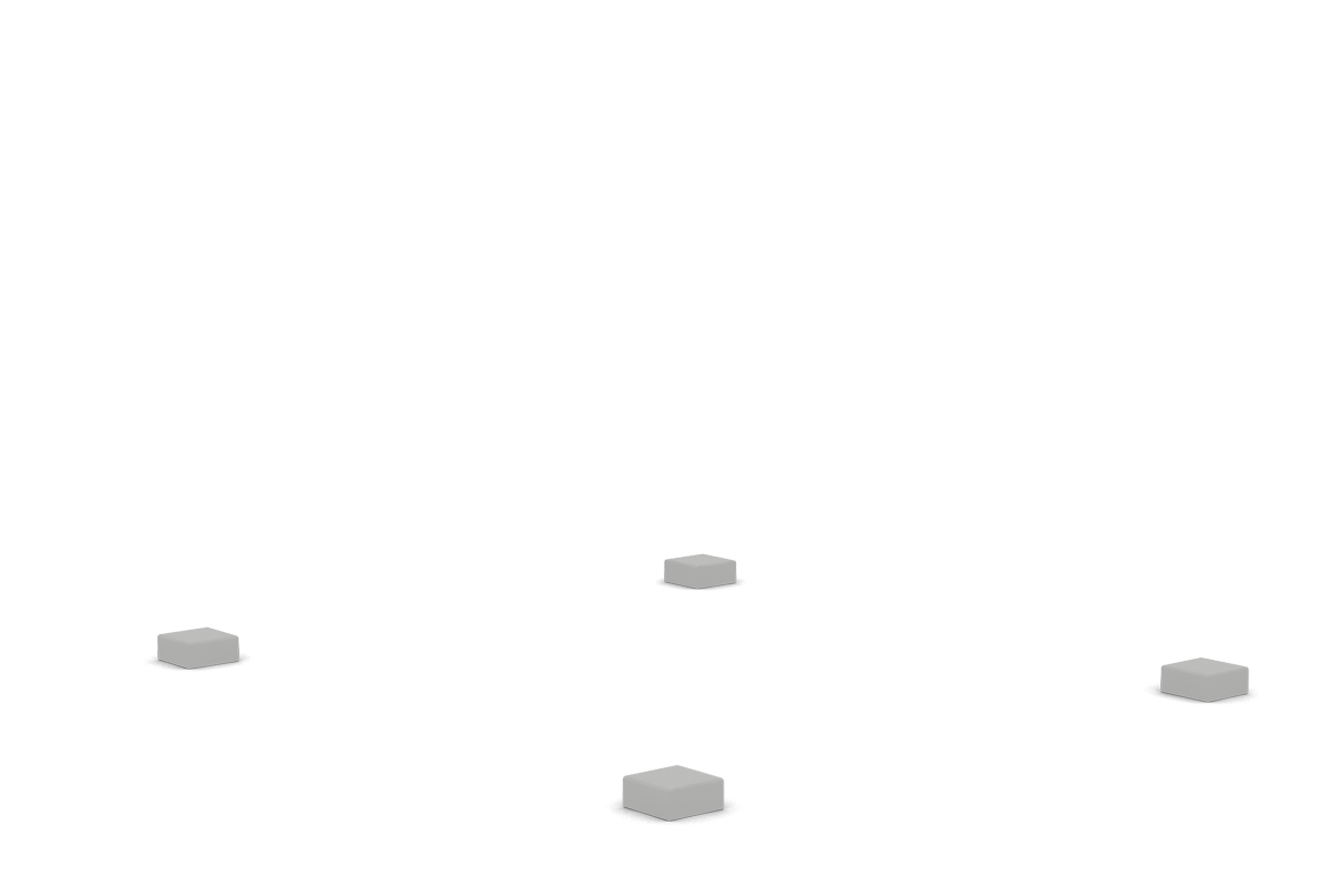 fußset block schwarz FBF bed&more