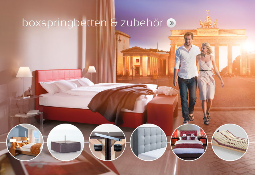 FBF bed&more Hochwertige Boxspringbetten und Matratzen für Hotels